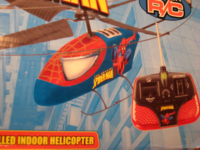 Toy copter box